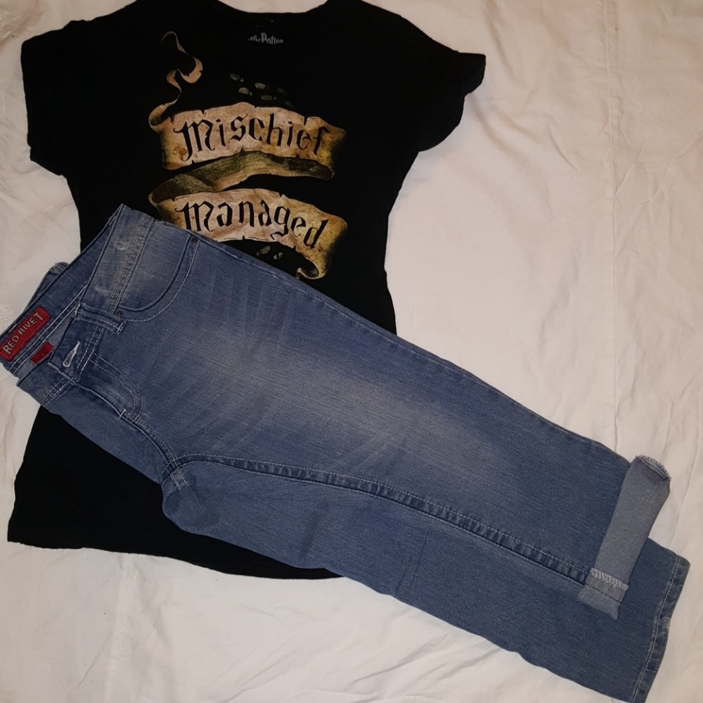 Crop/Capri Youth Denim